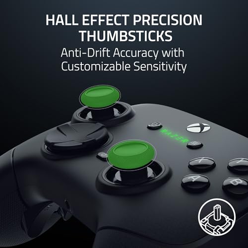 Razer Wolverine V3 Pro Wireless Gaming Controller: Licensed for Xbox Series X|S, Xbox One, Windows PC - 6 Remappable Buttons - Fast Triggers - Customizable Thumbsticks - Wired Tournament Mode - Black