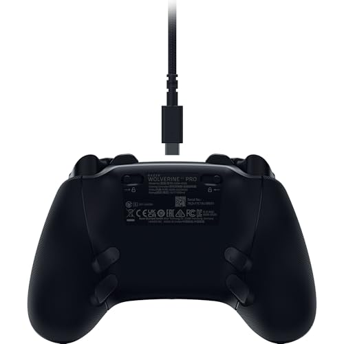 Razer Wolverine V3 Pro Wireless Gaming Controller: Licensed for Xbox Series X|S, Xbox One, Windows PC - 6 Remappable Buttons - Fast Triggers - Customizable Thumbsticks - Wired Tournament Mode - Black