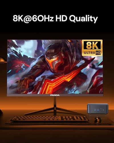 Reatan Alloy 9 Mini Gaming PC AI AMD Ryzen 9 7940HS up to 5 2GHz  32GB DDR5 1TB SSD 5600 MHz RAM  Desktop Mini Computers Radeon 780M Graphics Quad Display 2 5G LAN 2xHDMI 2 1 8K USB 4 0 Wi Fi 6E/BT5 3