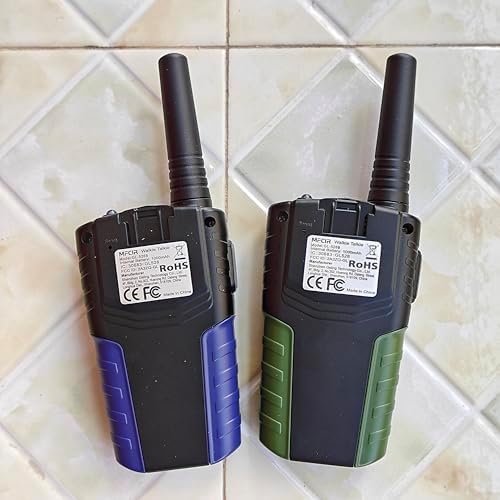 Rechargeable Kids Camouflage Walkie Talkies 3 Pack Long Range  48H Work 7D Standby  LED Flashlight Outdoor Camping Games Toys Gifts for 3 12 Year Old Ideal Birthday for Boys & Girls