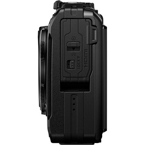Reconditioned OM SYSTEM Tough TG 7 Waterproof Digital Camera Body  Black Edition