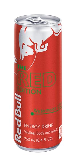 Red Bull Blue Edition Energy Drink  Blueberry  with 114mg Caffeine plus Taurine & B Vitamins  12 Fl Oz  Pack of 8 Cans