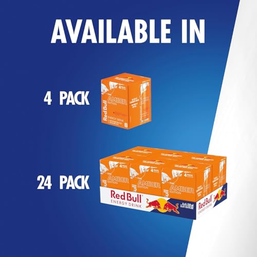 Red Bull Blue Edition Energy Drink  Blueberry  with 114mg Caffeine plus Taurine & B Vitamins  12 Fl Oz  Pack of 8 Cans