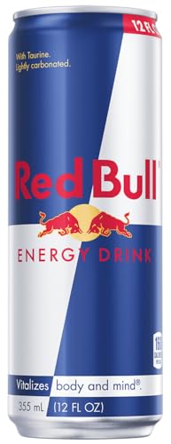 Red Bull Blue Edition Energy Drink  Blueberry  with 114mg Caffeine plus Taurine & B Vitamins  12 Fl Oz  Pack of 8 Cans