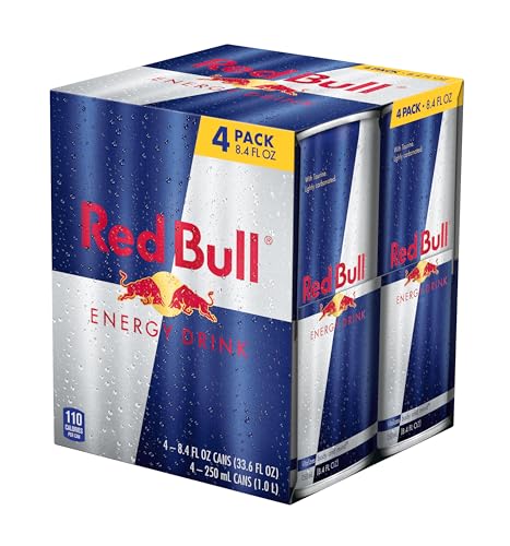 Red Bull Blue Edition Energy Drink  Blueberry  with 114mg Caffeine plus Taurine & B Vitamins  12 Fl Oz  Pack of 8 Cans