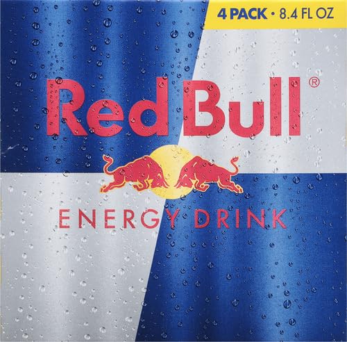 Red Bull Blue Edition Energy Drink  Blueberry  with 114mg Caffeine plus Taurine & B Vitamins  12 Fl Oz  Pack of 8 Cans