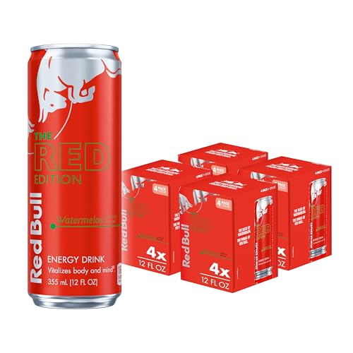 Red Bull Blue Edition Energy Drink  Blueberry  with 114mg Caffeine plus Taurine & B Vitamins  12 Fl Oz  Pack of 8 Cans