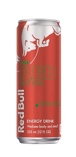 Red Bull Blue Edition Energy Drink  Blueberry  with 114mg Caffeine plus Taurine & B Vitamins  12 Fl Oz  Pack of 8 Cans