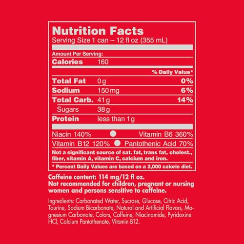 Red Bull Blue Edition Energy Drink  Blueberry  with 114mg Caffeine plus Taurine & B Vitamins  12 Fl Oz  Pack of 8 Cans