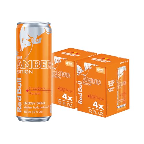 Red Bull Blue Edition Energy Drink  Blueberry  with 114mg Caffeine plus Taurine & B Vitamins  12 Fl Oz  Pack of 8 Cans