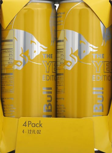 Red Bull Blue Edition Energy Drink  Blueberry  with 114mg Caffeine plus Taurine & B Vitamins  12 Fl Oz  Pack of 8 Cans