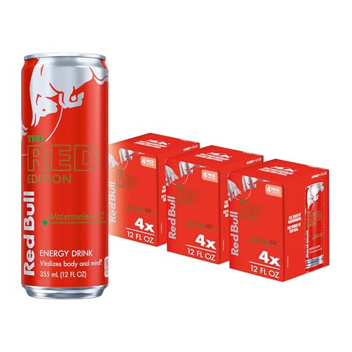 Red Bull Blue Edition Energy Drink  Blueberry  with 114mg Caffeine plus Taurine & B Vitamins  12 Fl Oz  Pack of 8 Cans