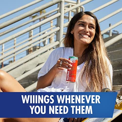 Red Bull Blue Edition Energy Drink  Blueberry  with 114mg Caffeine plus Taurine & B Vitamins  12 Fl Oz  Pack of 8 Cans