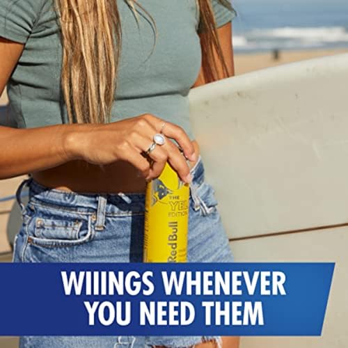 Red Bull Blue Edition Energy Drink  Blueberry  with 114mg Caffeine plus Taurine & B Vitamins  12 Fl Oz  Pack of 8 Cans