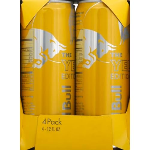 Red Bull Blue Edition Energy Drink  Blueberry  with 114mg Caffeine plus Taurine & B Vitamins  12 Fl Oz  Pack of 8 Cans