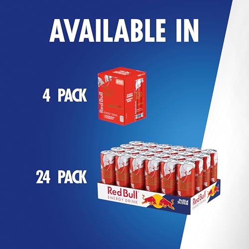 Red Bull Blue Edition  Energy Drink  Blueberry  8 4 Fl Oz Can  Pack of 24 