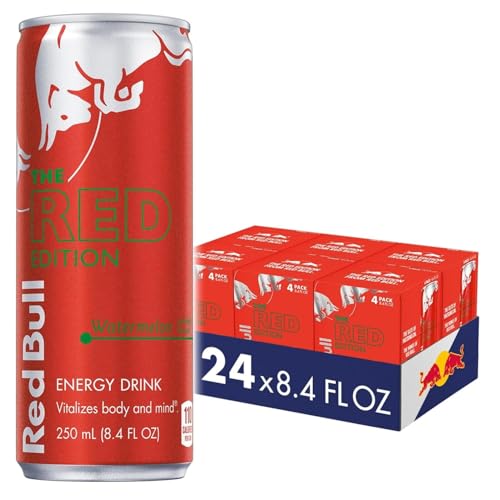 Red Bull Blue Edition  Energy Drink  Blueberry  8 4 Fl Oz Can  Pack of 24 