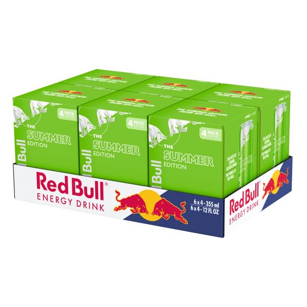 Red Bull Blue Edition  Energy Drink  Blueberry  8 4 Fl Oz Can  Pack of 24 