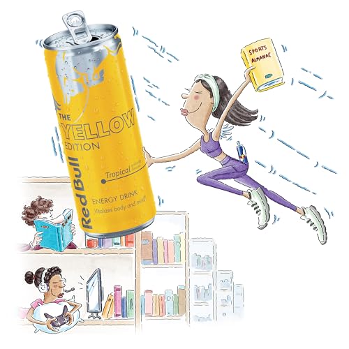 Red Bull Blue Edition  Energy Drink  Blueberry  8 4 Fl Oz Can  Pack of 24 