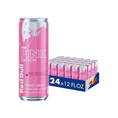 Red Bull Blue Edition  Energy Drink  Blueberry  8 4 Fl Oz Can  Pack of 24 