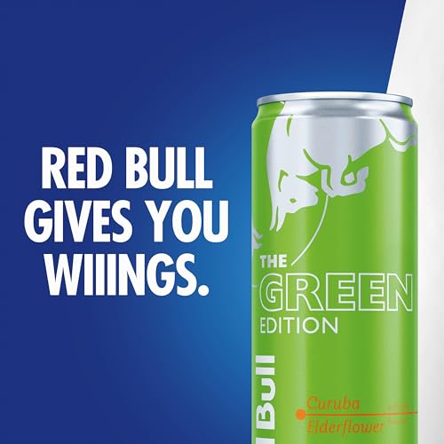 Red Bull Blue Edition  Energy Drink  Blueberry  8 4 Fl Oz Can  Pack of 24 