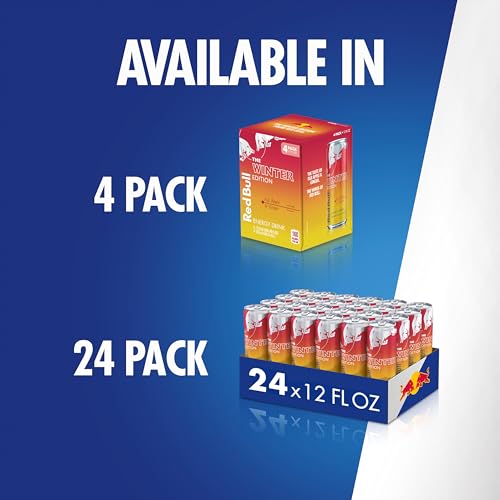 Red Bull Blue Edition  Energy Drink  Blueberry  8 4 Fl Oz Can  Pack of 24 