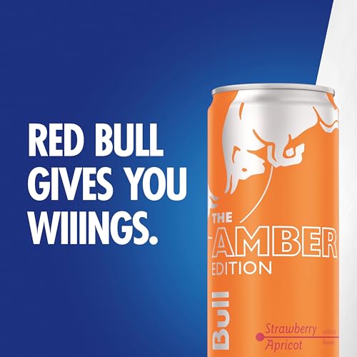 Red Bull Blue Edition  Energy Drink  Blueberry  8 4 Fl Oz Can  Pack of 24 