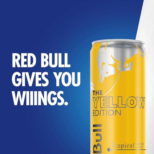 Red Bull Blue Edition  Energy Drink  Blueberry  8 4 Fl Oz Can  Pack of 24 