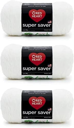 Red Heart Super Saver Yarn 312 Black