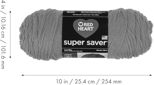 Red Heart Super Saver Yarn 312 Black