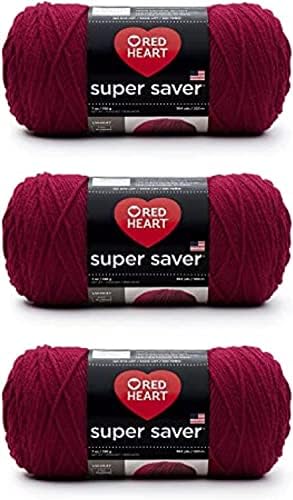 Red Heart Super Saver Yarn 312 Black