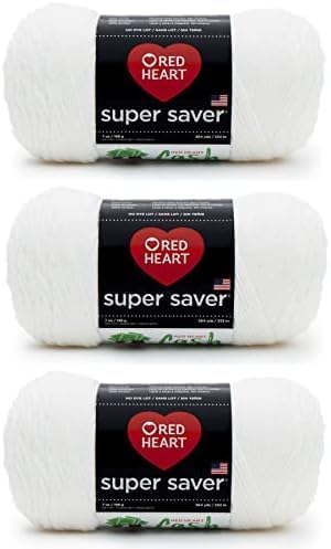 Red Heart Super Saver Yarn 312 Black