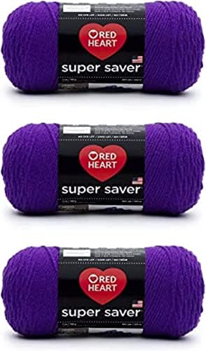 Red Heart Super Saver Yarn 312 Black