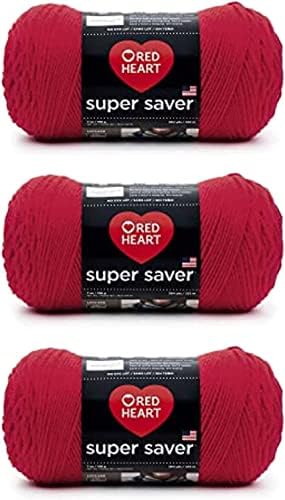 Red Heart Super Saver Yarn 312 Black