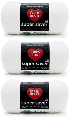 Red Heart Super Saver Yarn 312 Black