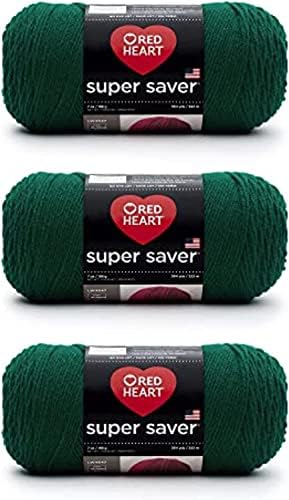 Red Heart Super Saver Yarn 312 Black