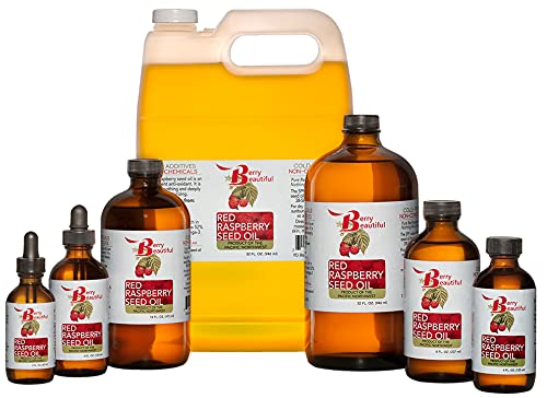 Red Raspberry Seed Oil   4 fl oz   Cold pressed from Raspberries grown by Northwest Berry Co op farmers