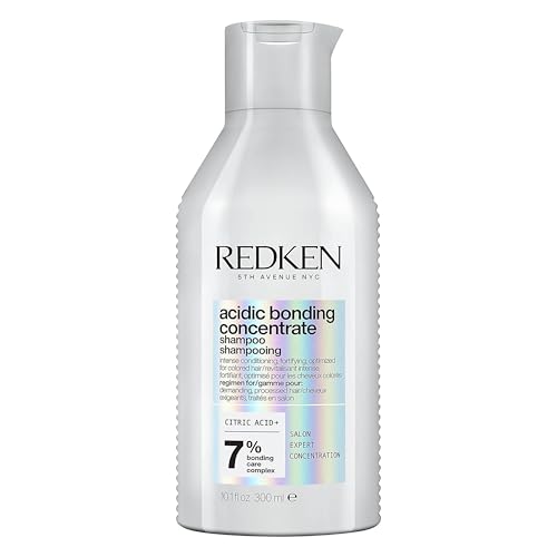 Redken Acidic Bonding Concentrate Shampoo For Damaged Hair Repair   Strengthens and Repairs Weak and Brittle Hair  Sulfate Free  With Citric Acid
