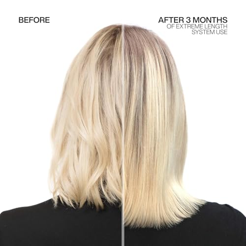 Redken Extreme Length Biotin Shampoo For Longer Hair   Promotes Healthy Hair Growth  Strengthens Damaged Hair  Prevents Hair Breakage  Infused With Biotin  