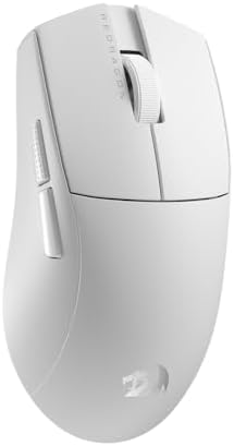 Redragon M916 PRO 3 Mode Wireless Gaming Mouse  Hype Speed 4K Polling Rate  49G Ultra Light 26K DPI Mouse w/Ergonomic Natural Grip Build  Redefinable Macro Buttons  Software Supported