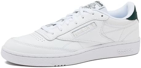 Reebok Club C 85 Mens Tennis Shoes  Casual Fashion White Sneakers for Men