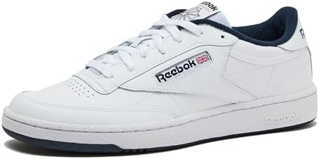 Reebok Club C 85 Mens Tennis Shoes  Casual Fashion White Sneakers for Men
