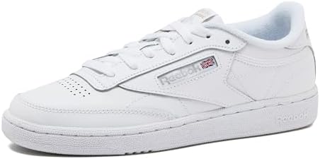 Reebok Club C 85 Mens Tennis Shoes  Casual Fashion White Sneakers for Men