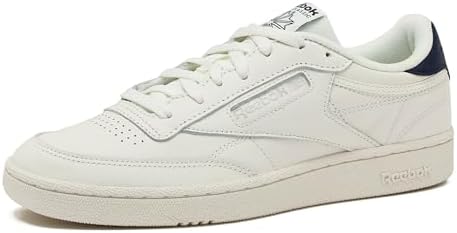 Reebok Club C 85 Mens Tennis Shoes  Casual Fashion White Sneakers for Men