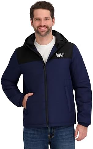 Reebok Mens Midweight Puffer Jacket