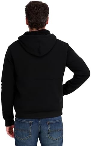 Reebok Mens Zip up Lined Logo Hoodie