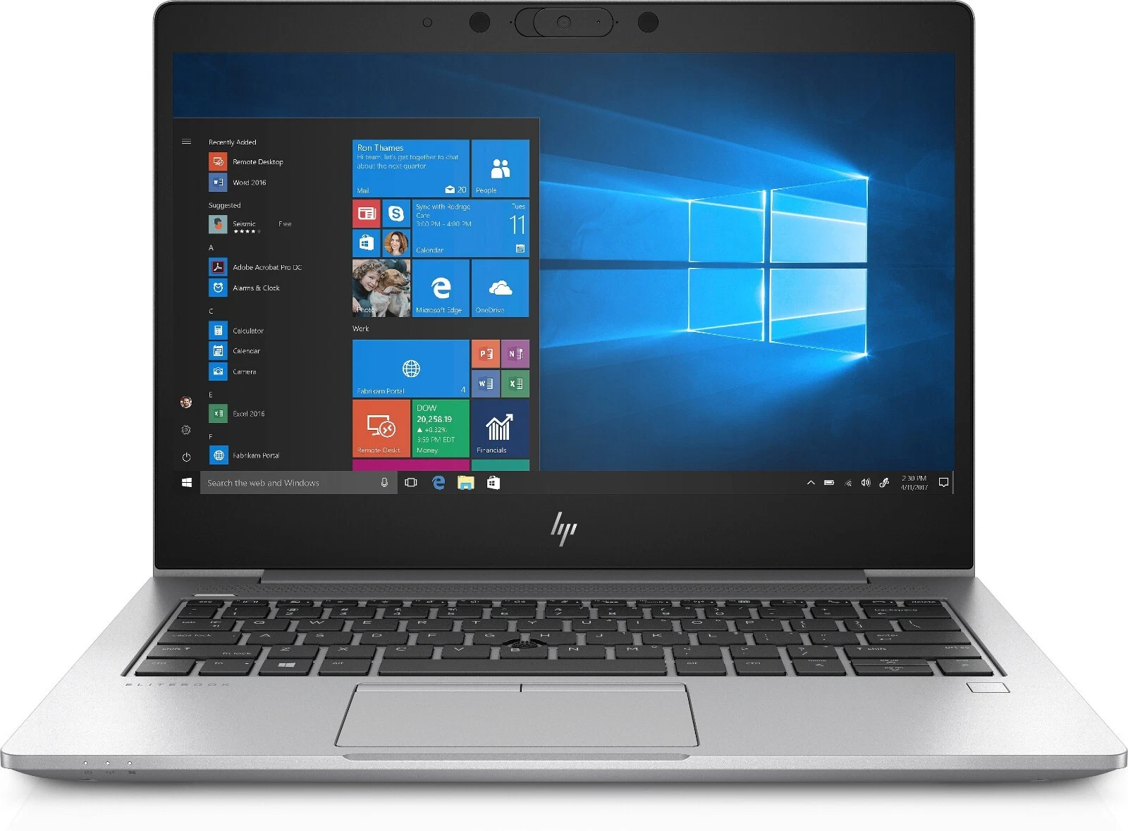 Refurbished HP EliteBook 830 G6 13 3" i7 8665U 1 9GHz 16GB 256GB SSD Win 10 Pro