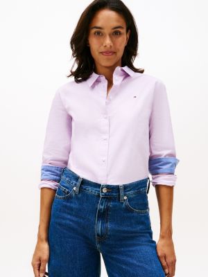 Regular Fit Stretch Oxford Shirt