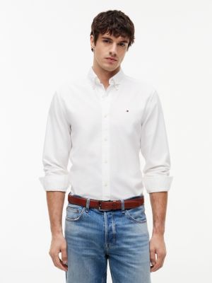 Talla L - Regular Fit Stretch Oxford Shirt