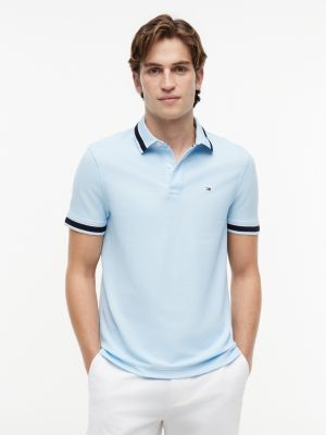 TALLA : XL - Regular Fit Tipped Wicking Polo
